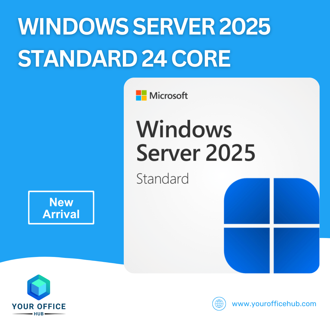 Elevate Your Enterprise with Windows Server 2025 Standard 24 Core