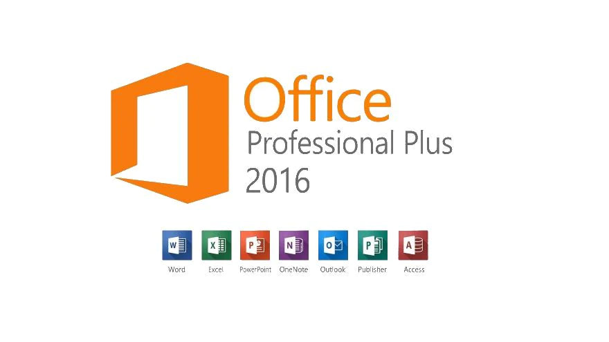 Microsoft Office Professional Plus 2016 - 5PC - Lifetime License