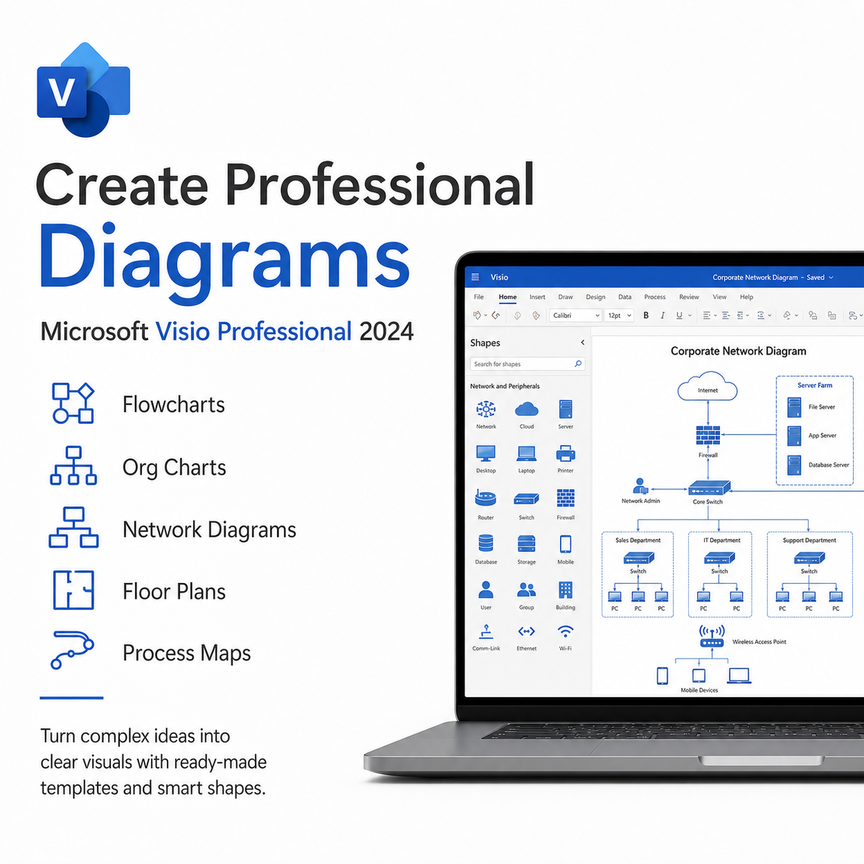 Microsoft Visio Professional 2024