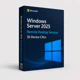 Windows Server 2025 Remote Desktop Services 50 Device Cals