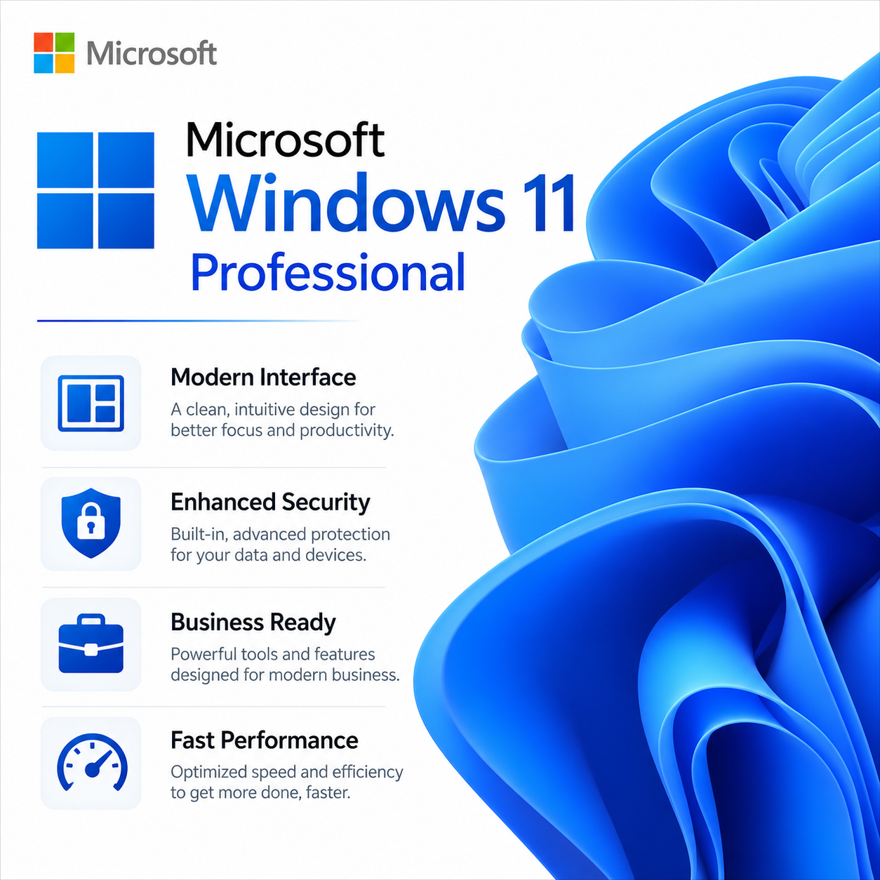 Microsoft Windows 11 Professional (With Copilot Ai)