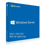 Windows Server 2012 RDS User CALs 50 - Your Office Hub