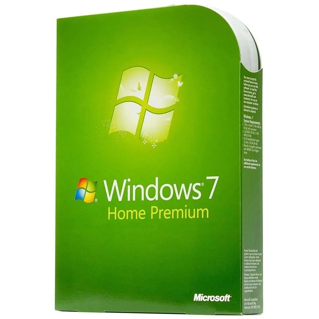 Windows 7 Home Premium Product Key for 32 and 64 Bit - NOT FOR VISTA UPGRADE - Your Office Hub