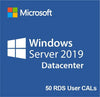 Windows Server 2019 Datacenter + 50 RDS User CALs - Your Office Hub