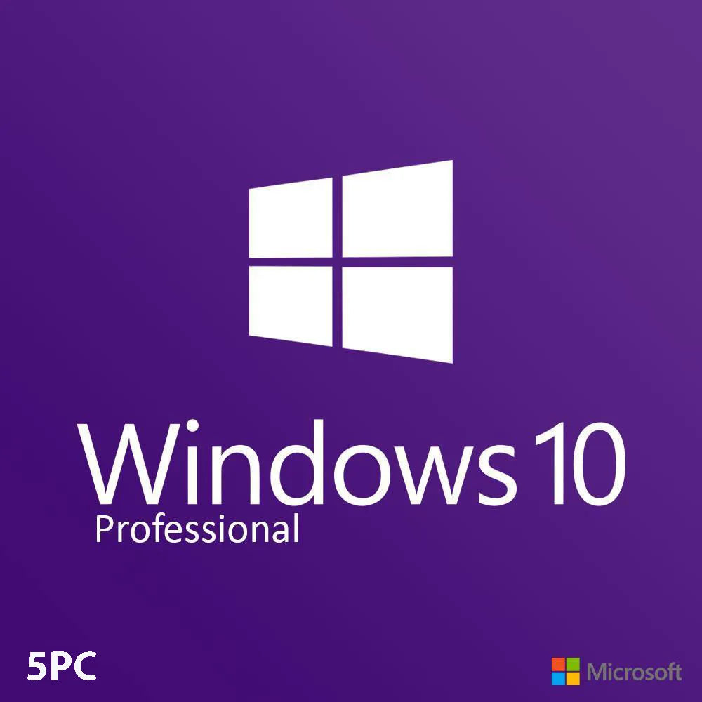 Microsoft Windows 10 Pro 5PC - Your Office Hub
