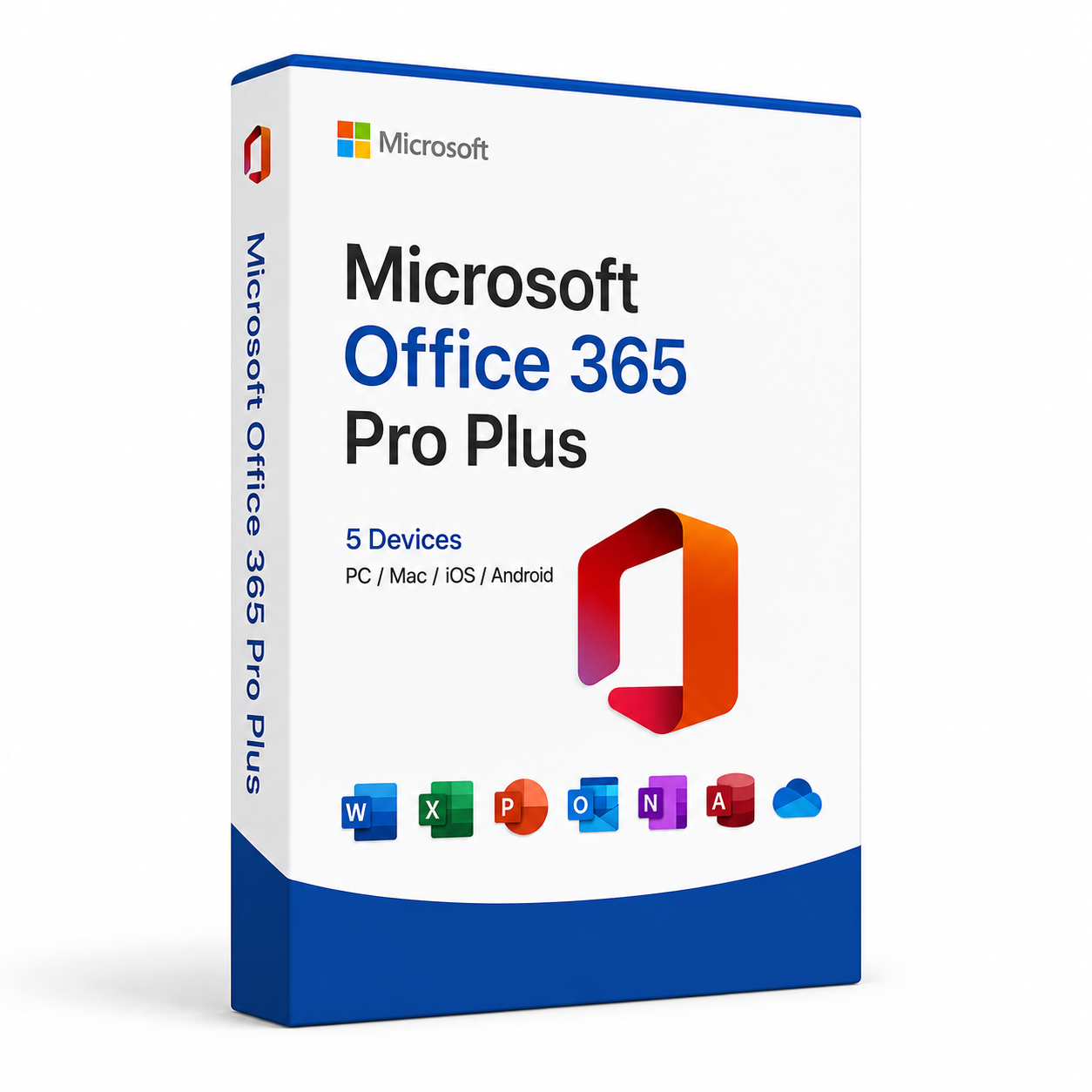 Microsoft Office 365 Pro Plus 5 devices PC/MAC/iOS/ANDROID
