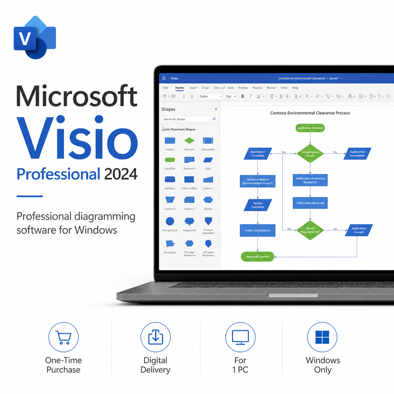 Microsoft Visio Professional 2024