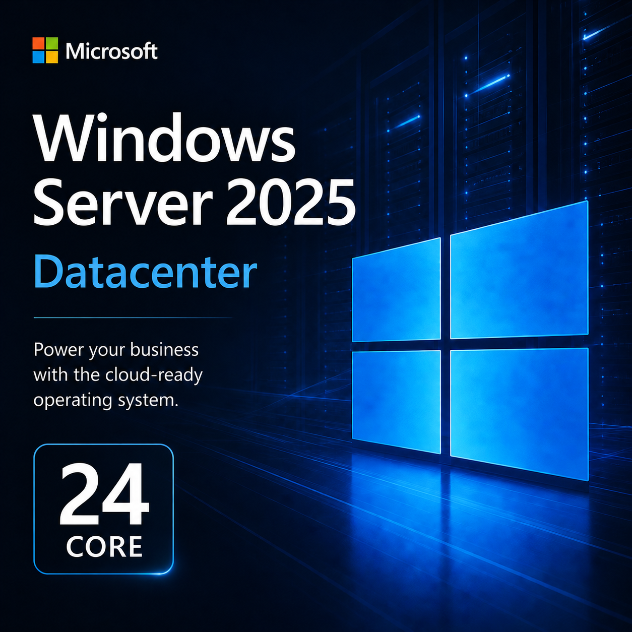 Windows Server 2025 Datacenter 24 Core