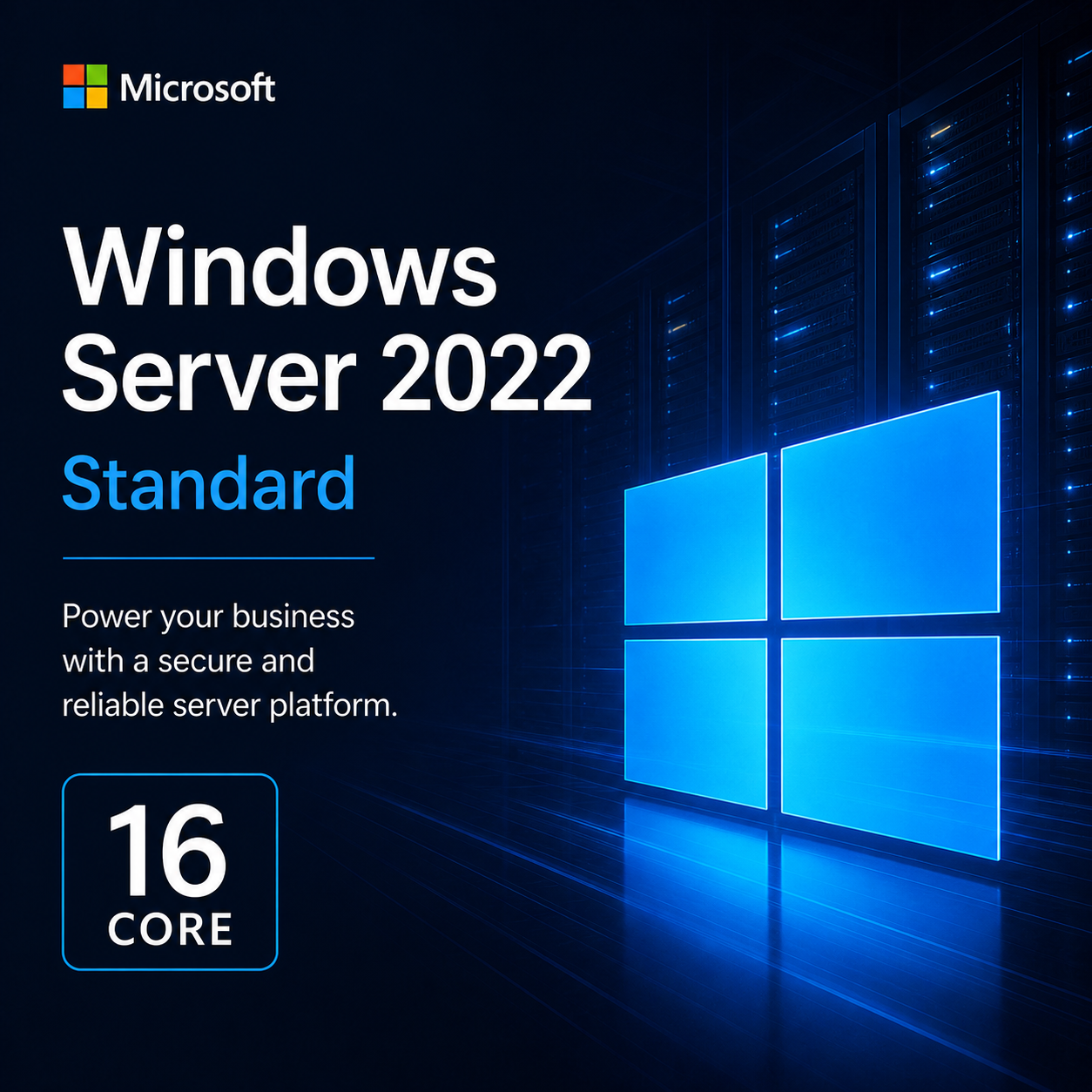 Microsoft Windows Server 2022 Standard 16 Core