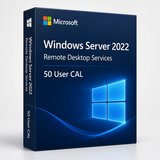 Microsoft Windows Server 2022 Remote Desktop 50 User CAL