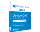 Windows Server 2025 Remote Desktop Services 50 Device Cals - Your Office Hub