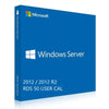 Windows Server 2012 RDS User CALs 50 - Your Office Hub