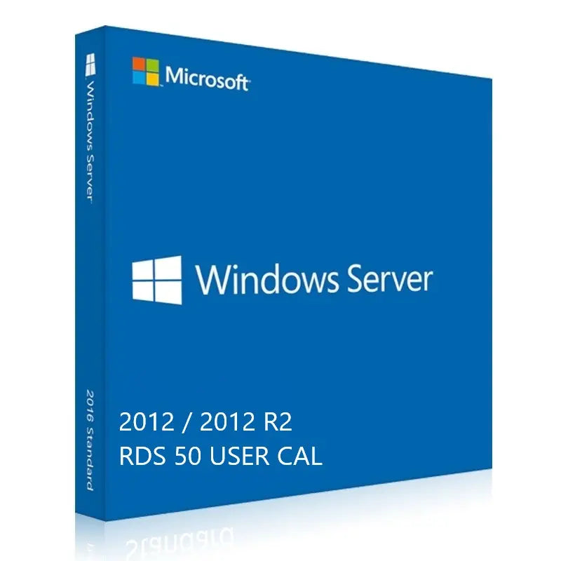 Windows Server 2012 RDS User CALs 50 - Your Office Hub