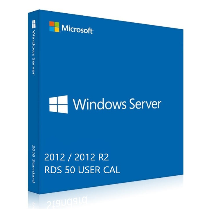 Windows Server 2012 RDS User CALs 50 - yourofficehub | Microsoft Office | Microsoft Windows | Microsoft Server YourOfficeHub