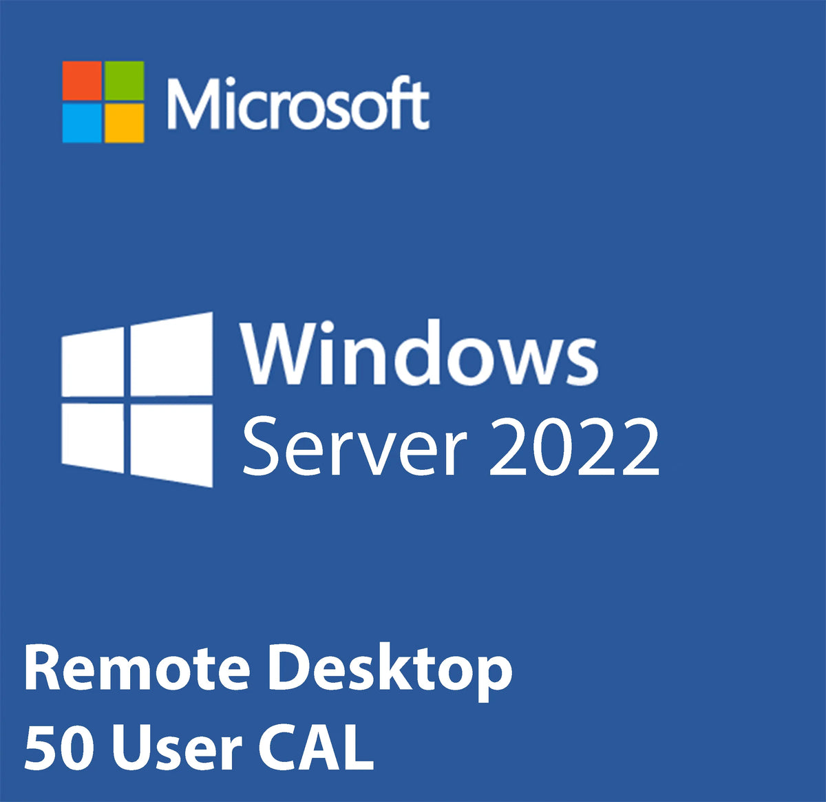 Microsoft Windows Server 2022 Remote Desktop 50 User CAL