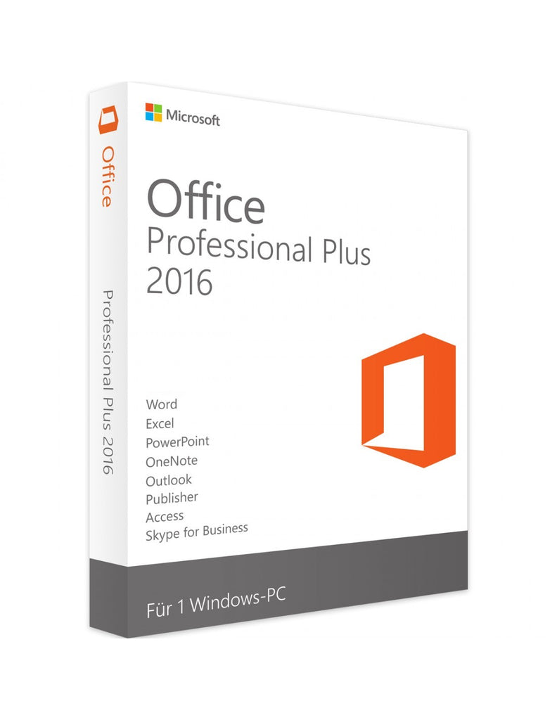 Microsoft Office 2016 Professional Plus Product Key, Microsoft Office 2016 Professional Plus - Lifetime License