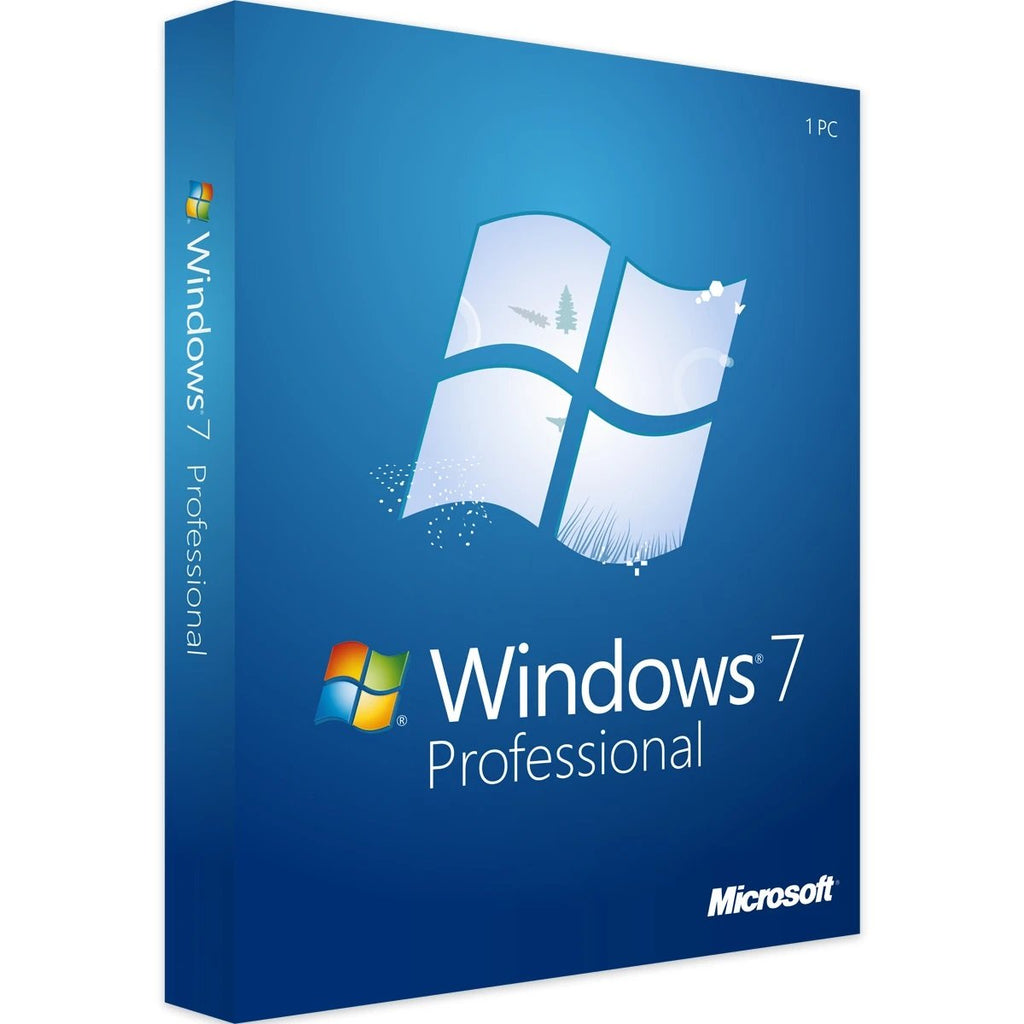 Windows 7 Professional with SP1 Product Key for 32 / 64 Bit - NOT FOR VISTA  UPGRADE