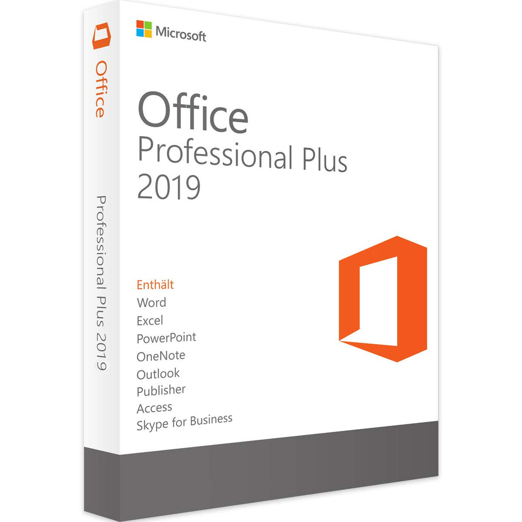 Microsoft Office Professional Plus 2019 - Lifetime License