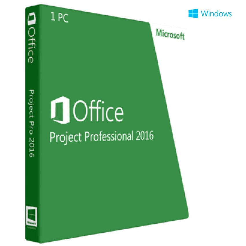Microsoft Project 2016, Microsoft Project 2016 Professional 32/ 64 bit - Lifetime License