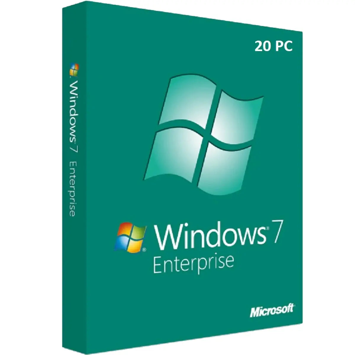 Windows 7 Enterprise 32bit/64bit for 20 PC Devices - Your Office Hub