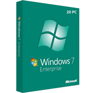 Windows 7 Enterprise 32bit/64bit for 20 PC Devices