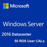 Windows Server 2016 Datacenter + 50 RDS User CALs - Your Office Hub